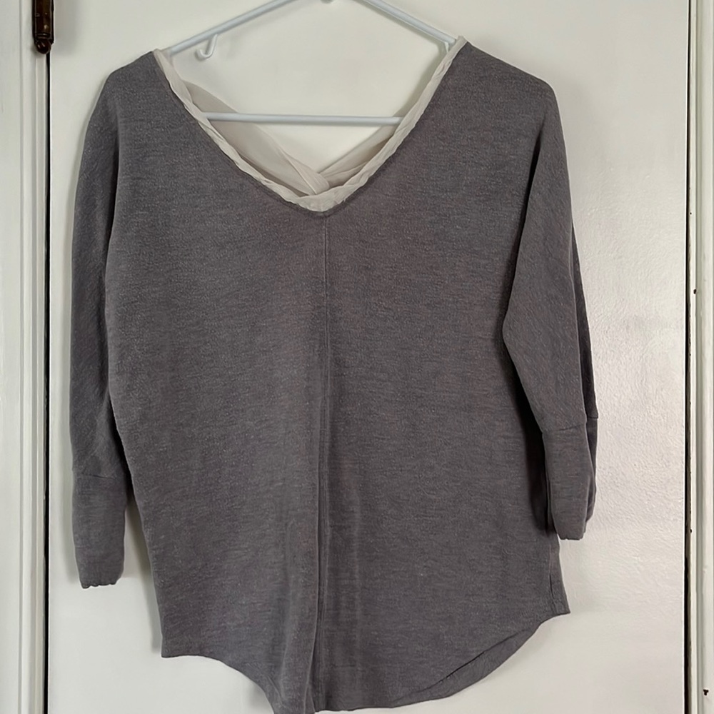 Anthro dolman top Deletta Brand